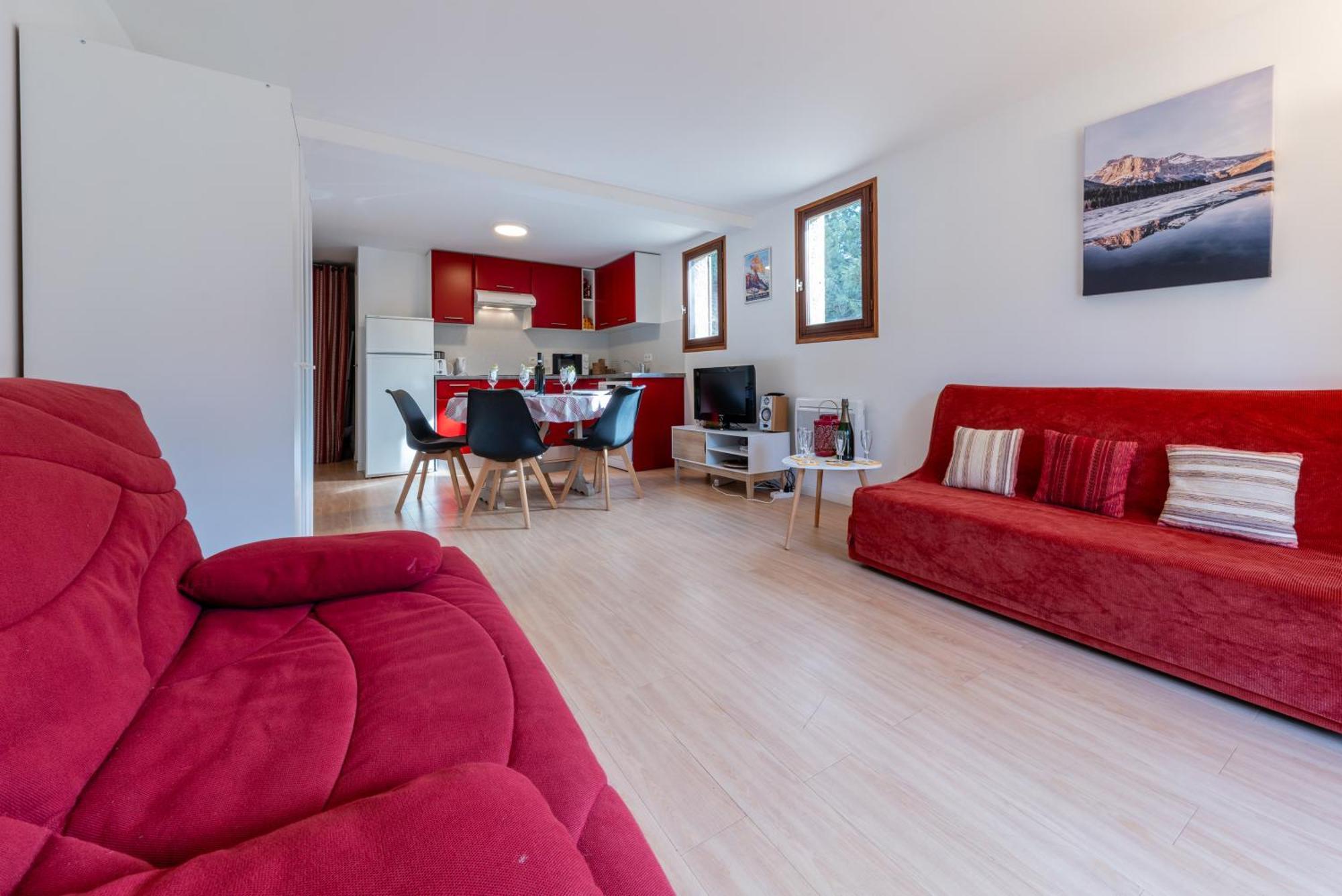 Serre Chevalier Studio 30 M2 Coin Montagne A 8 Minutes Des Pistes Saint-Chaffrey Buitenkant foto