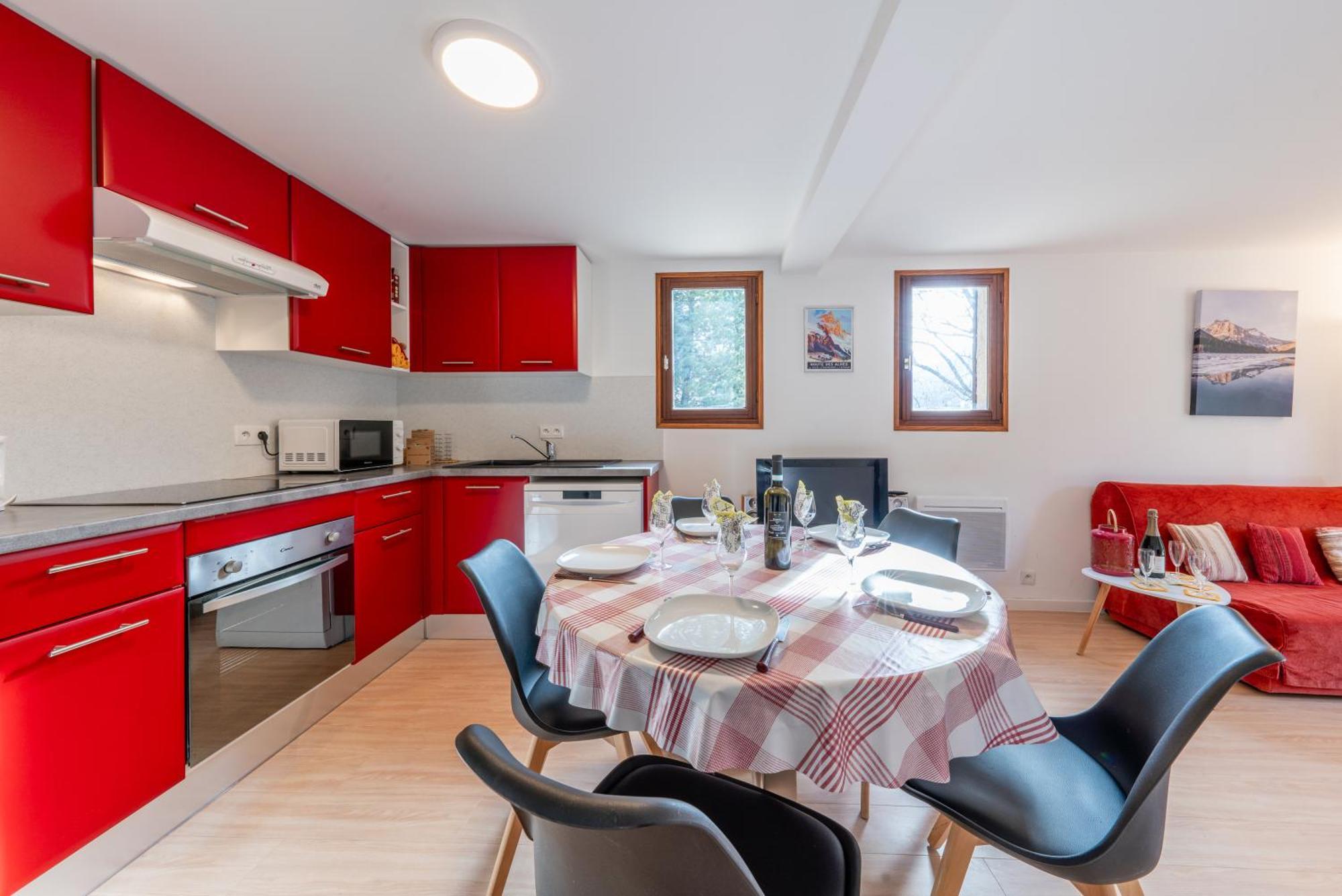 Serre Chevalier Studio 30 M2 Coin Montagne A 8 Minutes Des Pistes Saint-Chaffrey Buitenkant foto