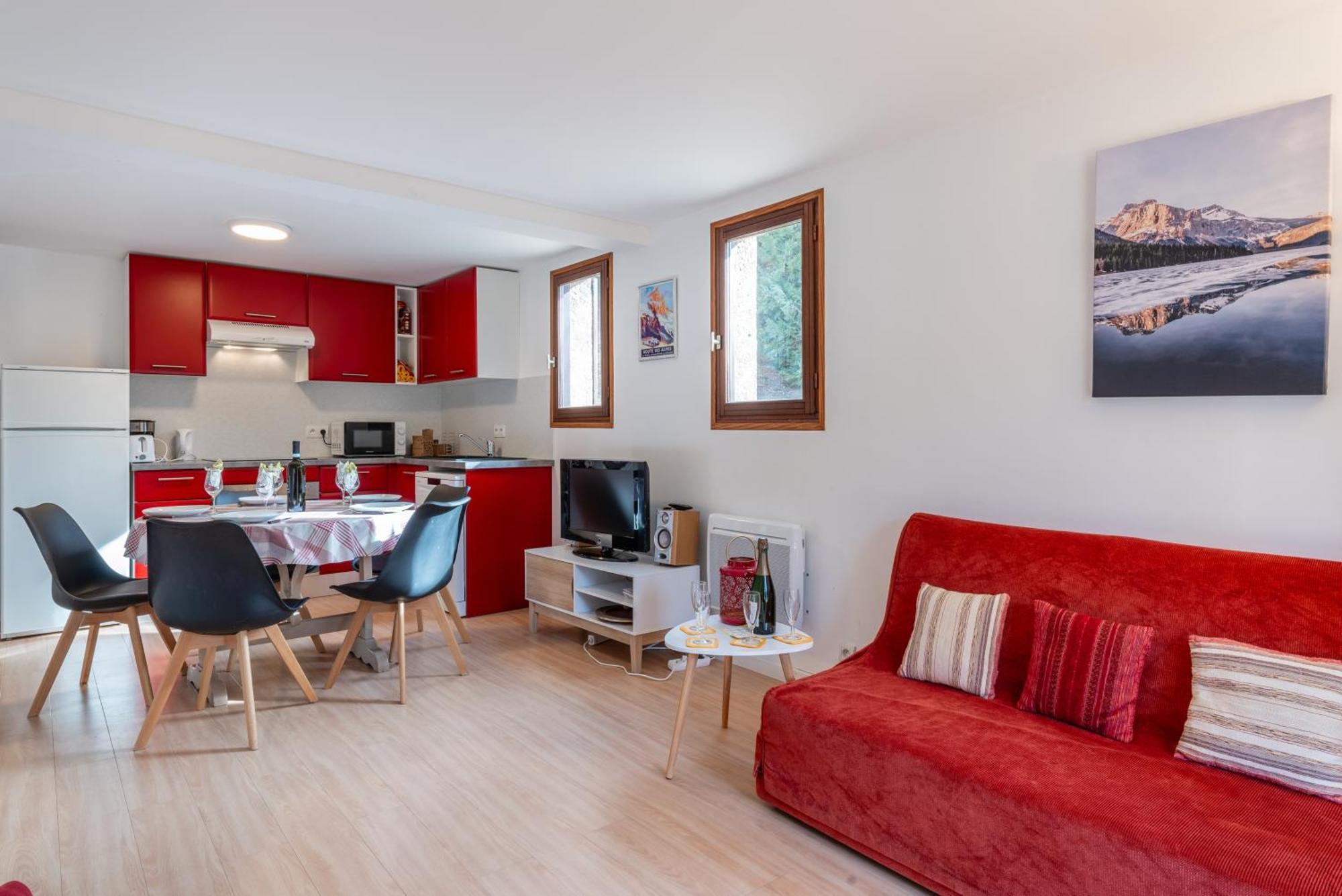 Serre Chevalier Studio 30 M2 Coin Montagne A 8 Minutes Des Pistes Saint-Chaffrey Buitenkant foto